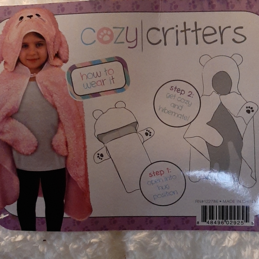 Childtens Cozy Towels - Picture 2 of 5